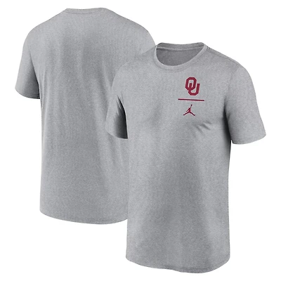 Jordan Brand Oklahoma Sooners Primary Logo Legend Performance T-Shirt