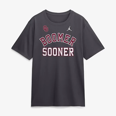 Jordan Brand Oklahoma Sooners Primetime Arch Mantra Legend Dri-FIT T-Shirt