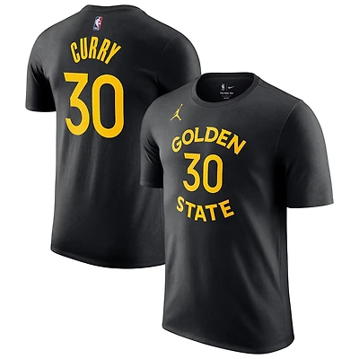 Jordan Brand Stephen Curry Golden State Warriors Statement Edition Name  Number T-Shirt