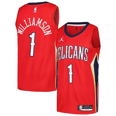 Jordan Brand Zion Williamson New Orleans Pelicans Swingman Player Jersey