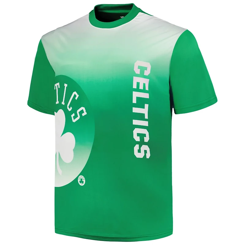 Kelly Boston Celtics Big  Tall Sublimated T-Shirt