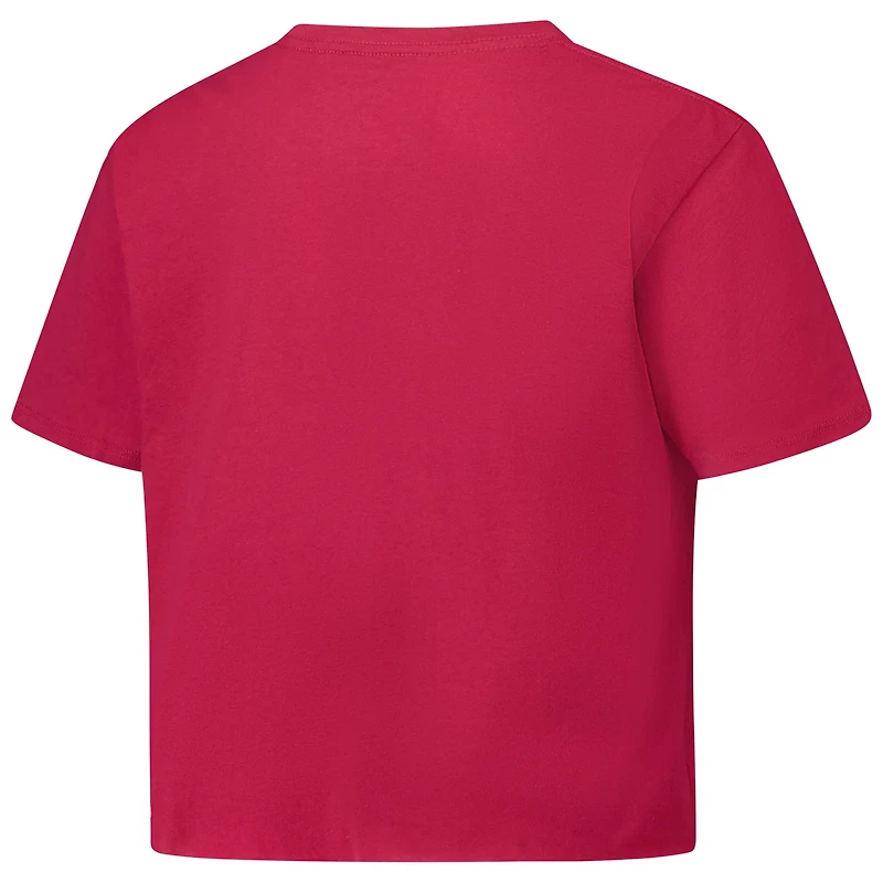 League Collegiate Wear Alabama Tide Clothesline Cotton Midi T-Shirt