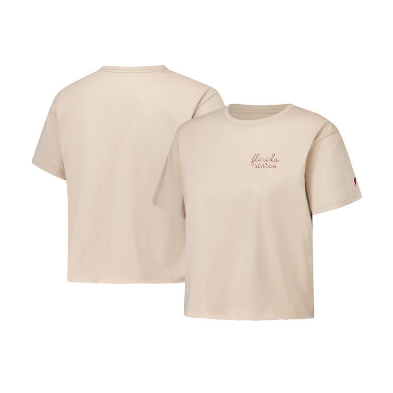 League Collegiate Wear Florida State Seminoles Clothesline Cotton Midi T-Shirt