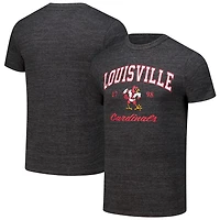 League Collegiate Wear Louisville Cardinals Arch Script Victory Falls Tri-Blend T-Shirt