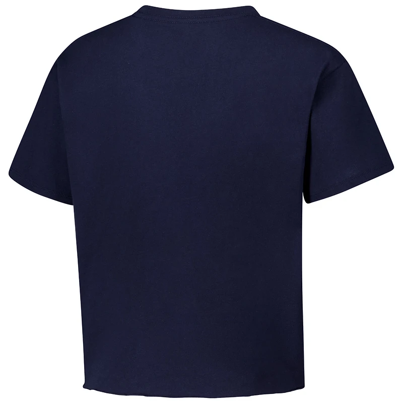 League Collegiate Wear Michigan Wolverines Clothesline Cotton Midi T-Shirt