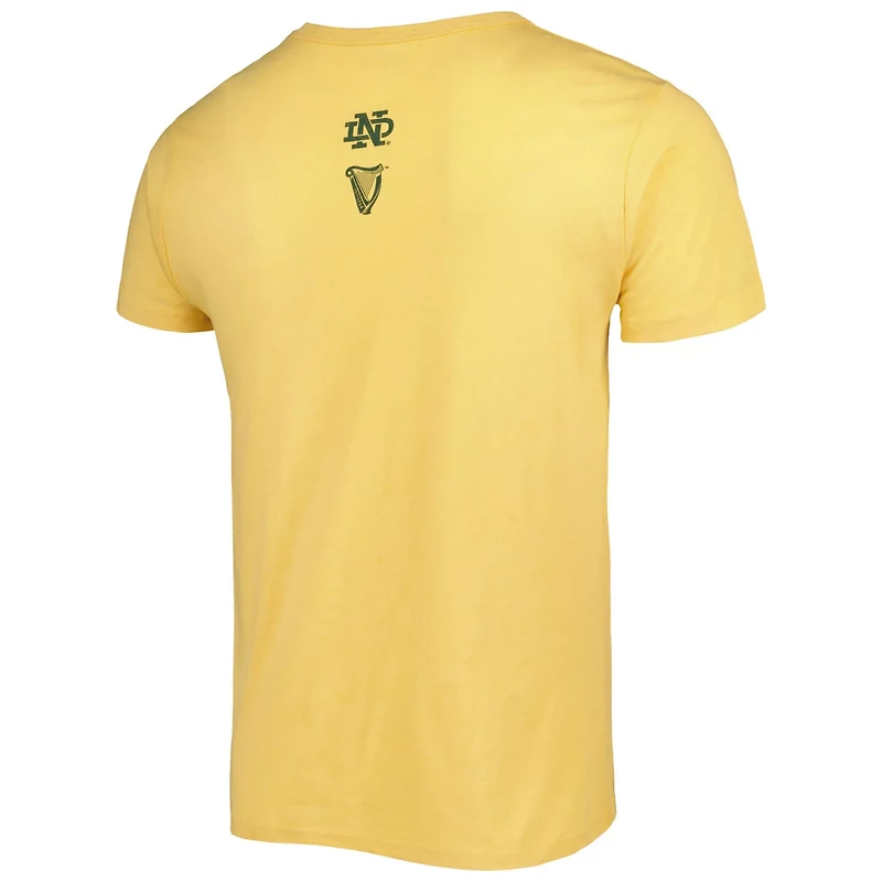 League Collegiate Wear Notre Dame Fighting Irish Guinness Victory Falls Tri-Blend T-Shirt