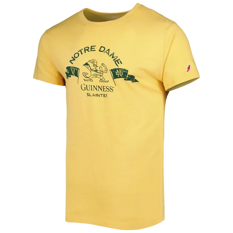 League Collegiate Wear Notre Dame Fighting Irish Guinness Victory Falls Tri-Blend T-Shirt