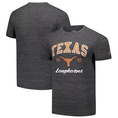 League Collegiate Wear Texas Longhorns Arch Script Victory Falls Tri-Blend T-Shirt