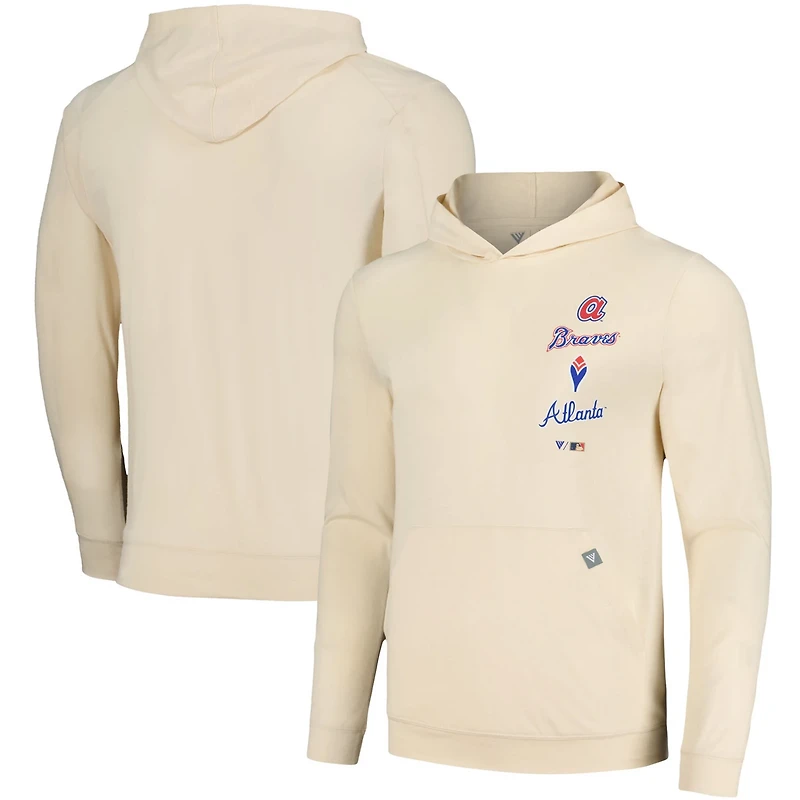 Levelwear Atlanta Braves Base Line Pullover Hoodie