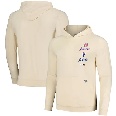 Levelwear Atlanta Braves Base Line Pullover Hoodie