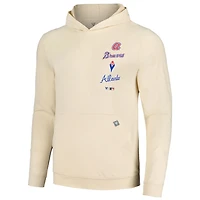 Levelwear Atlanta Braves Base Line Pullover Hoodie