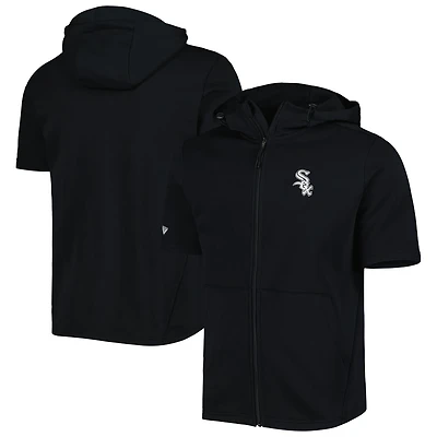 Levelwear Chicago White Sox Recruit Full-Zip Short Sleeve Hoodie