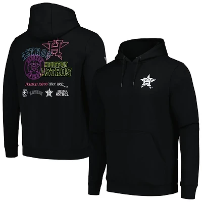 Levelwear Houston Astros Podium Vintage Pullover Hoodie