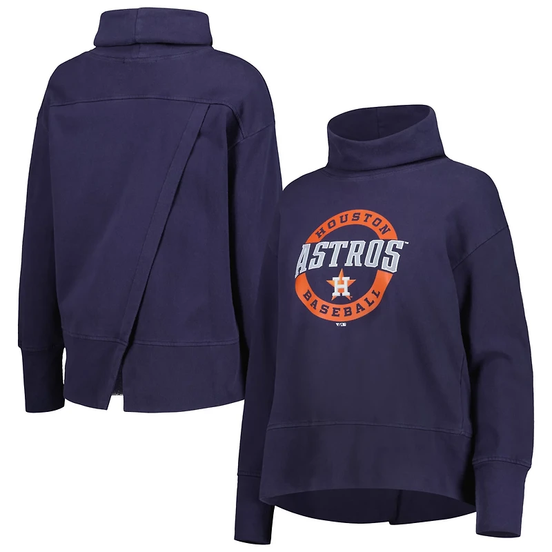 Levelwear Houston Astros Sunset Farm Team Pullover Sweatshirt