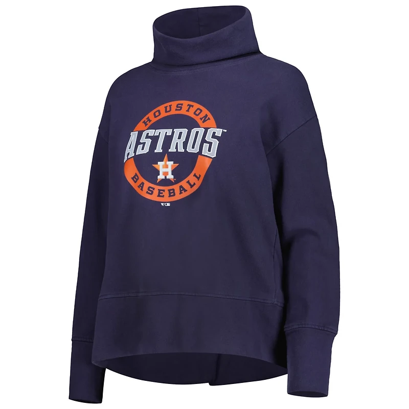 Levelwear Houston Astros Sunset Farm Team Pullover Sweatshirt