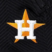 Levelwear Houston Astros Verse Asymmetrical Raglan Tri-Blend Quarter-Zip Jacket