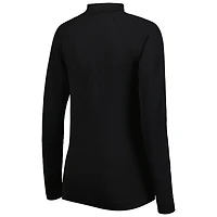 Levelwear Houston Astros Verse Asymmetrical Raglan Tri-Blend Quarter-Zip Jacket