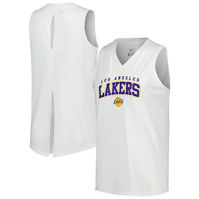 Levelwear Los Angeles Lakers Paisley Peekaboo Tank Top