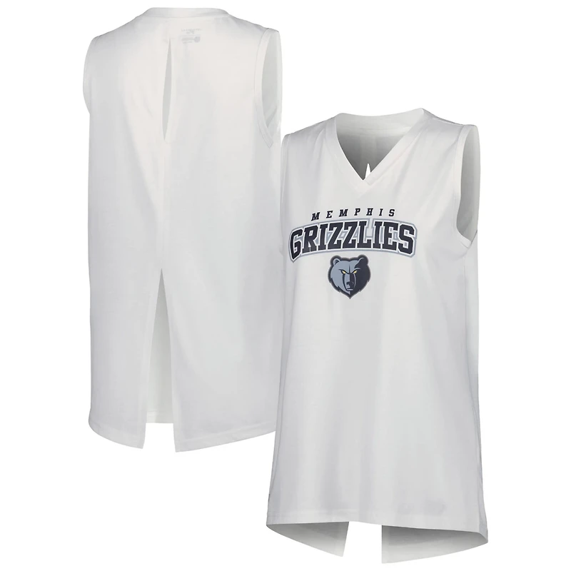 Levelwear Memphis Grizzlies Paisley Peekaboo Tank Top