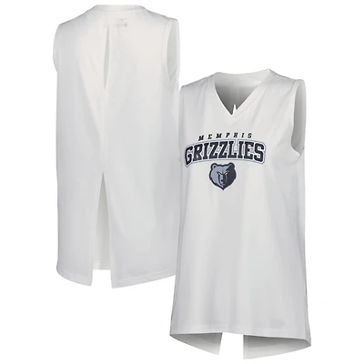 Levelwear Memphis Grizzlies Paisley Peekaboo Tank Top