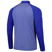 Levelwear Philadelphia Phillies Charter Striped Raglan Quarter-Zip Top
