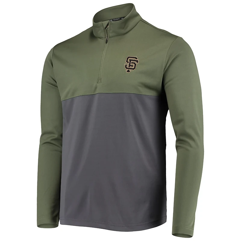 Levelwear San Francisco Giants Delta Pursue Quarter-Zip Jacket