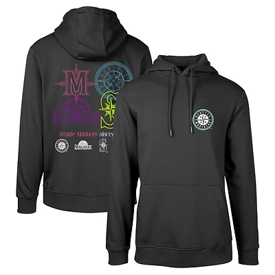 Levelwear Seattle Mariners Podium Vintage Pullover Hoodie