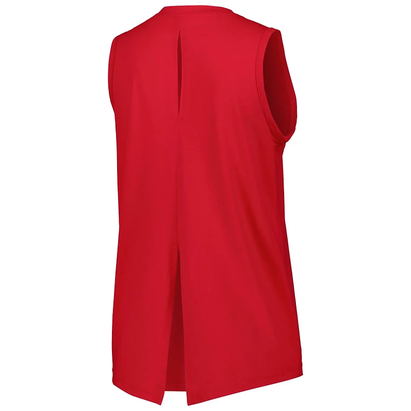 Levelwear St Louis Cardinals Paisley Chase V-Neck Tank Top