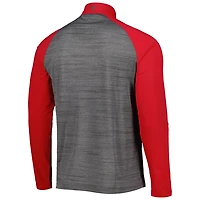 Levelwear St Louis Cardinals Vandal Raglan Quarter-Zip Top