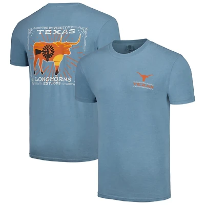 Light Texas Longhorns State Scenery Comfort Colors T-Shirt