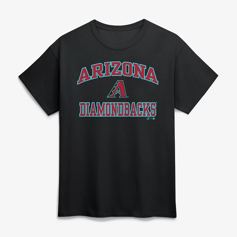 Logo Athletic Arizona Diamondbacks Heart and Soul T-Shirt
