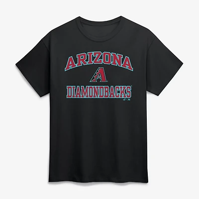 Logo Athletic Arizona Diamondbacks Heart and Soul T-Shirt