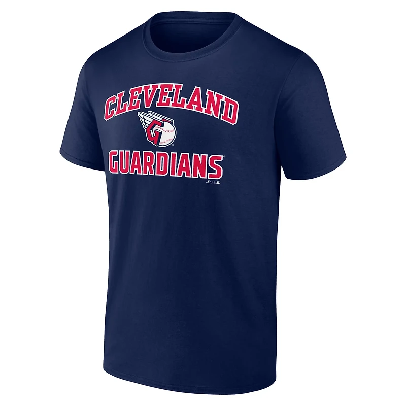 Logo Athletic Cleveland Guardians Heart and Soul T-Shirt