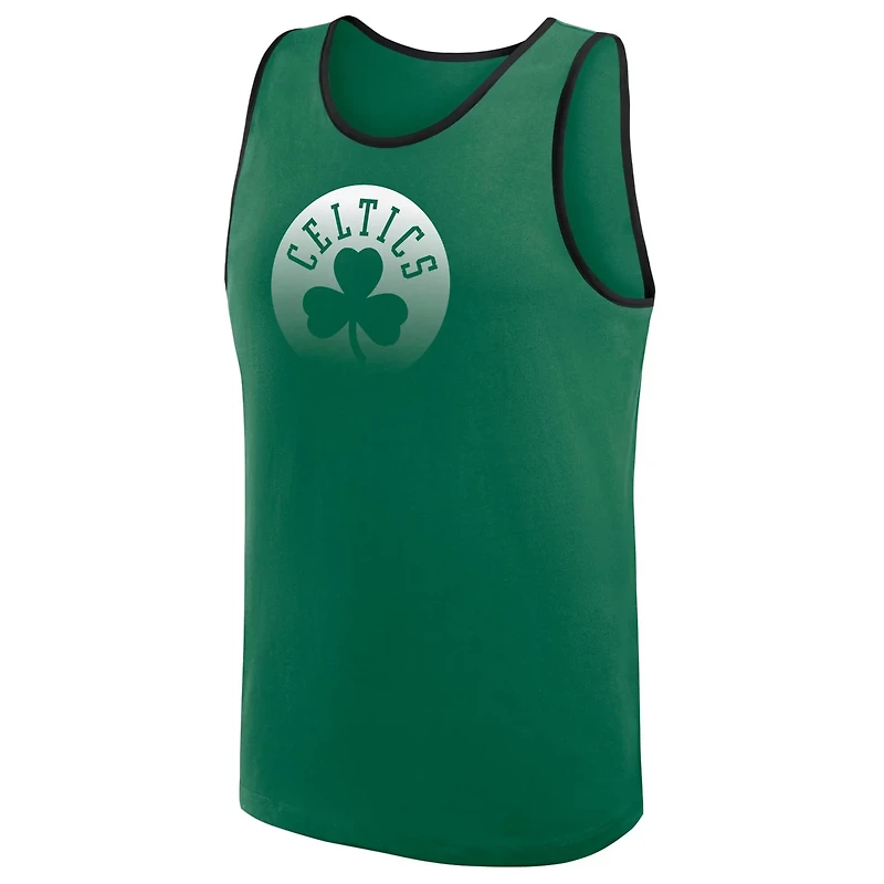 Logo Athletic Kelly Boston Celtics Unmatched Success Tank Top