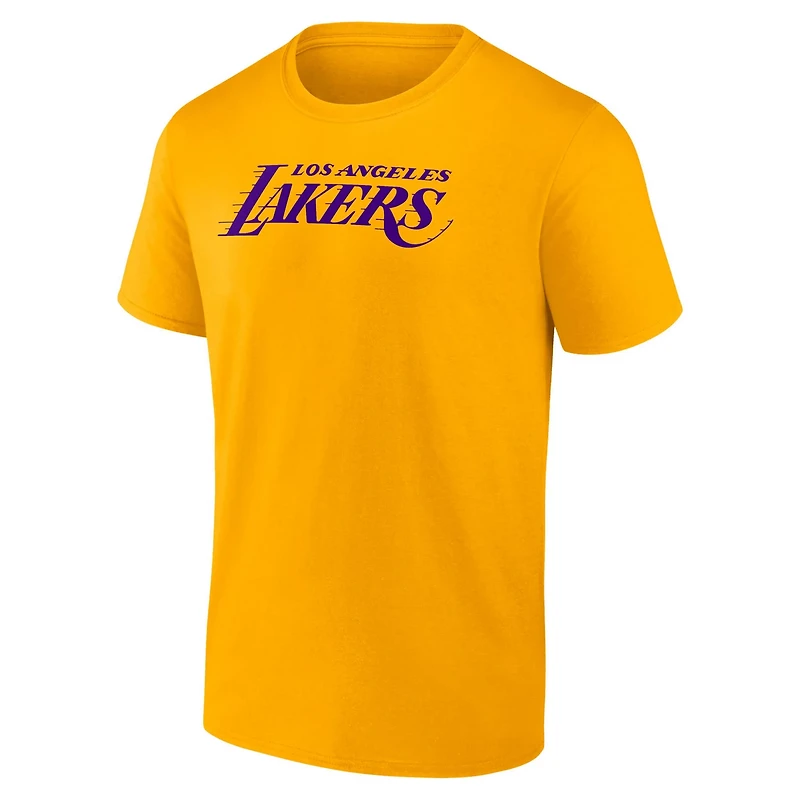 Logo Athletic Los Angeles Lakers Wordmark T-Shirt