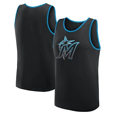 Logo Athletic Miami Marlins Unmatched Success Tank Top