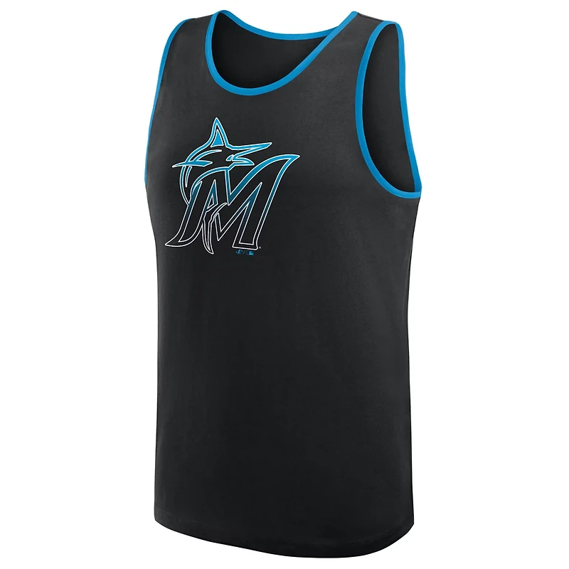 Logo Athletic Miami Marlins Unmatched Success Tank Top