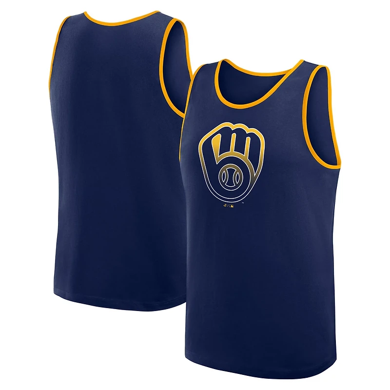 Logo Athletic Milwaukee Brewers Unmatched Success Tank Top