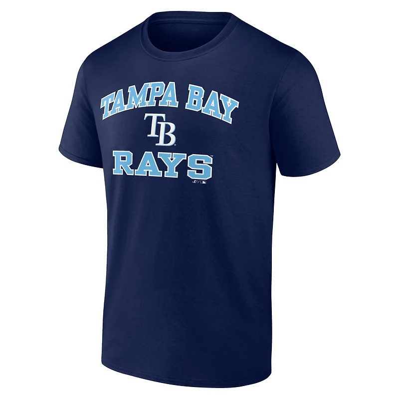 Logo Athletic Tampa Bay Rays Heart and Soul T-Shirt