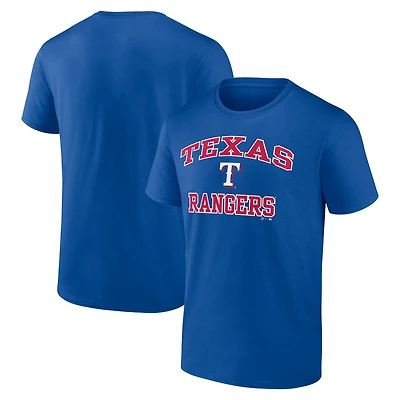 Logo Athletic Texas Rangers Heart and Soul T-Shirt