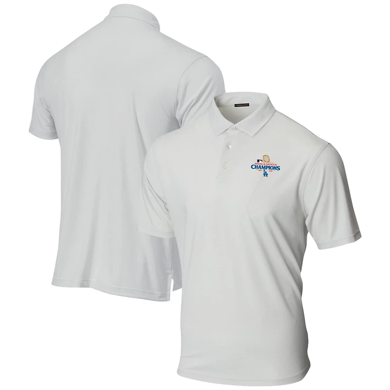 Los Angeles Dodgers 2024 World Series Champions Butter Stripe Polo