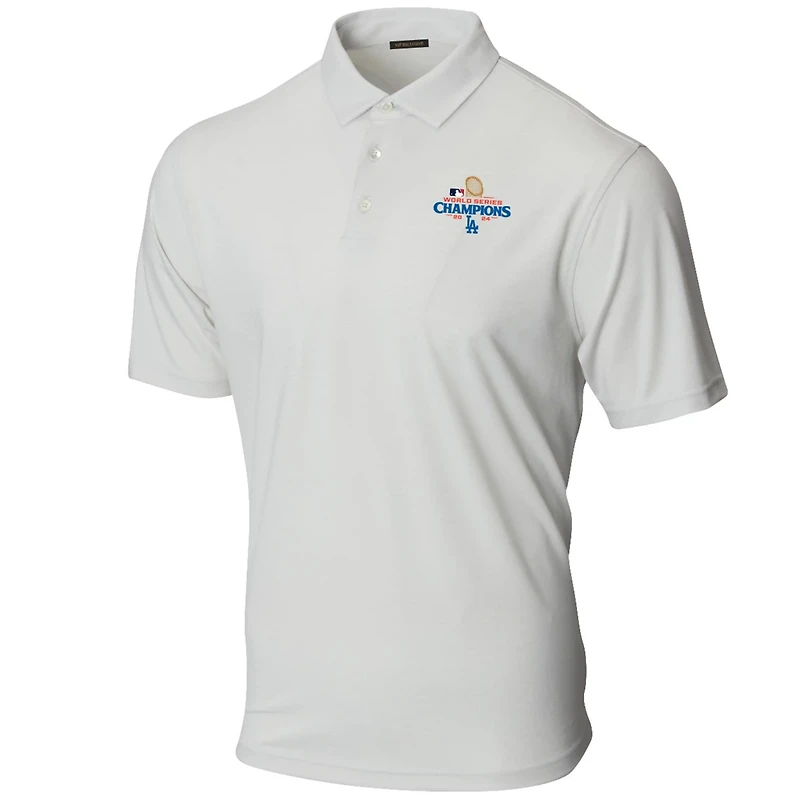 Los Angeles Dodgers 2024 World Series Champions Butter Stripe Polo