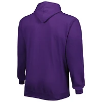 Los Angeles Lakers Big  Tall Heart  Soul Pullover Hoodie