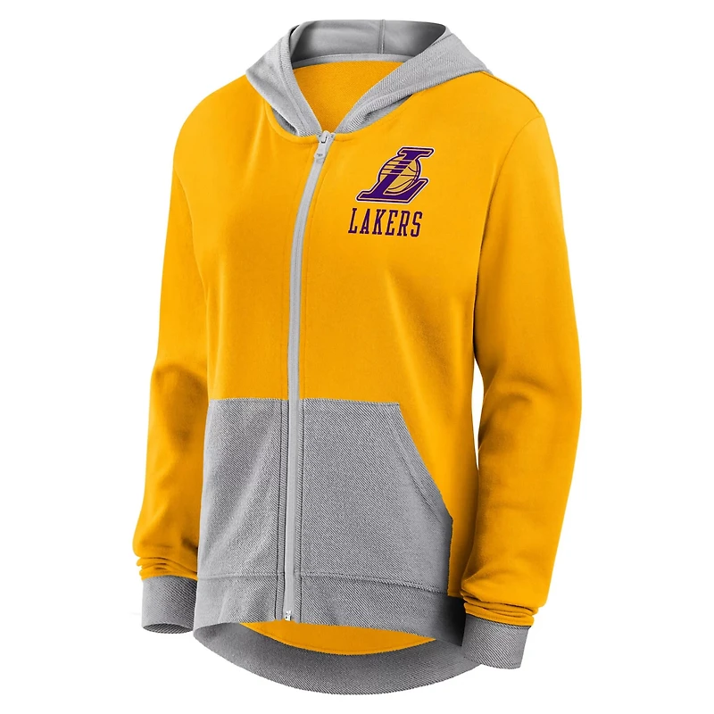 Los Angeles Lakers Hit It French Terry Full-Zip Hoodie