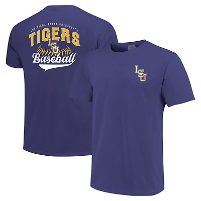 LSU Tigers Baseball Comfort Colors T-Shirt