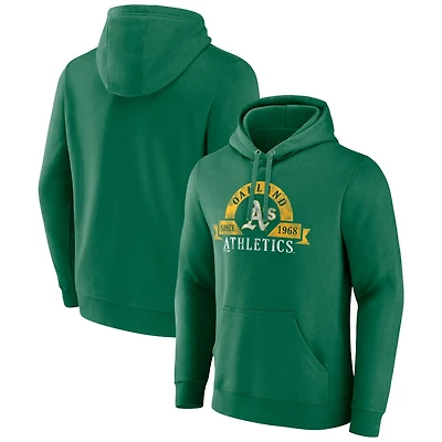 Majestic Kelly Oakland Athletics Utility Pullover Hoodie