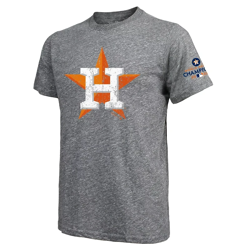 Majestic Threads Alex Bregman Houston Astros 2022 World Series Champions Name  Number Tri-Blend T-Shirt