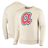 Majestic Threads Atlanta Braves Fleece Pullover Sweatshirt