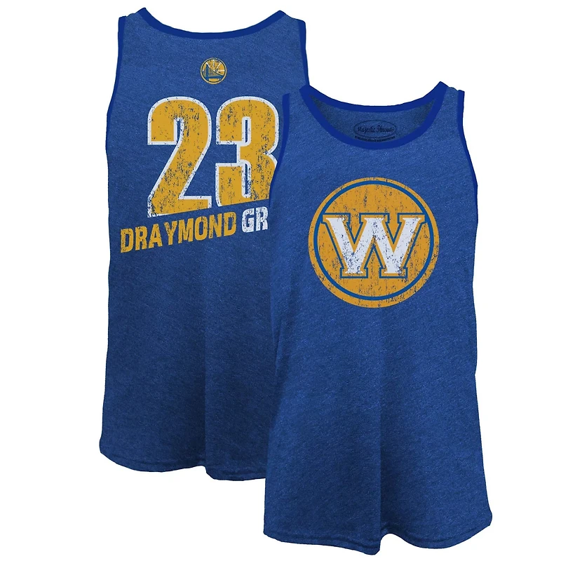 Majestic Threads Draymond Golden State Warriors Name  Number Tri-Blend Tank Top