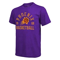 Majestic Threads Heathered Phoenix Suns Ball Hog Tri-Blend T-Shirt